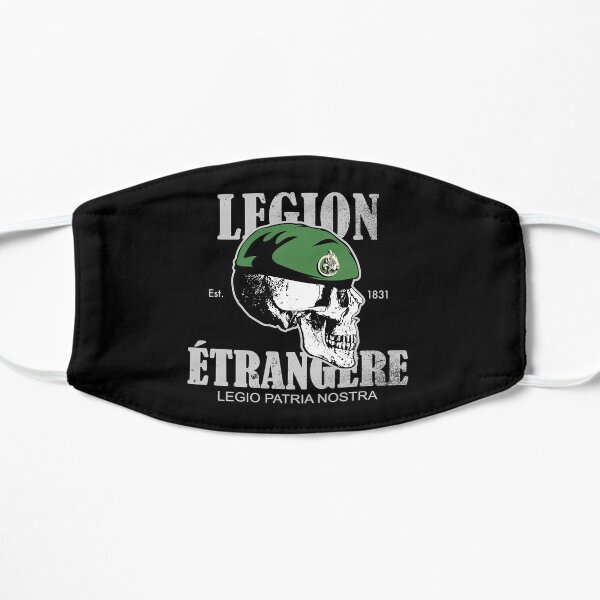 Légion Étrangère (French Foreign Legion) (distressed) Flat Mask