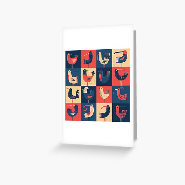 Item preview, Square Birds designed and sold by gklucas.