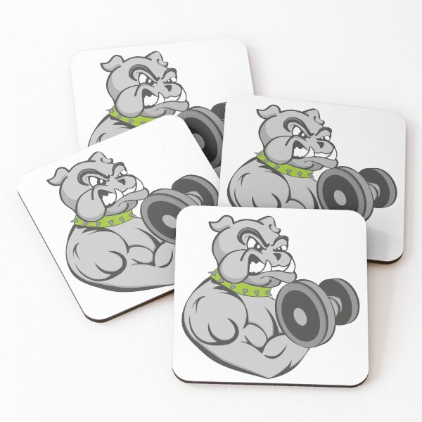Item preview, gym bulldog designed and sold by square-lemon.