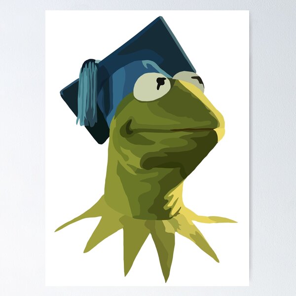 Item preview, Graduation Kermit designed and sold by sciintillaa.