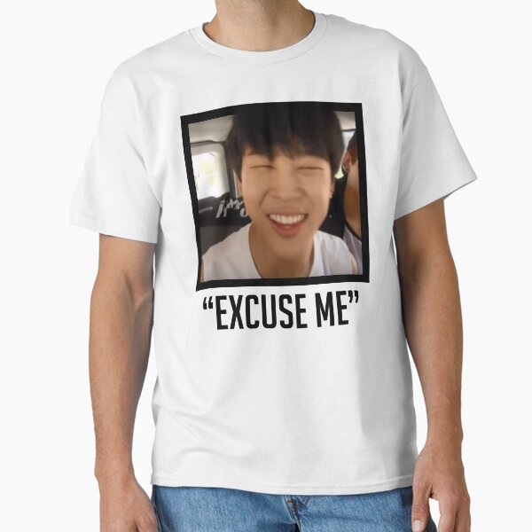 Item preview, Jimin Excuse Me With Words designed and sold by thebatmanisar.