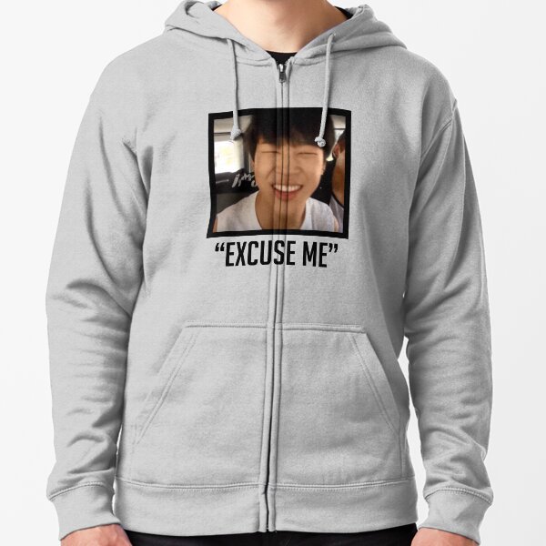 jimin grey hoodie