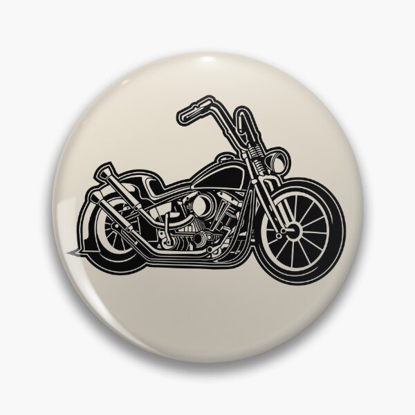 Item preview, Chopper / motorcycle 02_black designed and sold by RollOn.