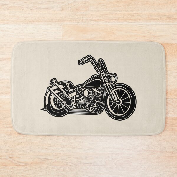 Item preview, Chopper / motorcycle 02_black designed and sold by RollOn.