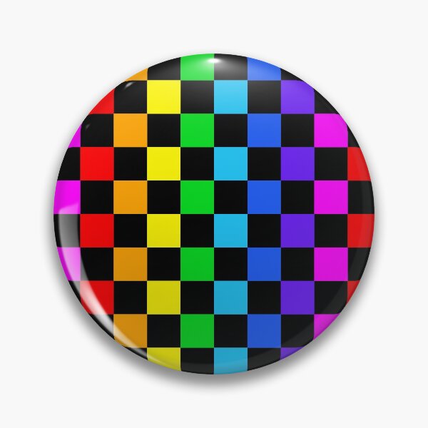 Item preview, Rainbow Checkerboard designed and sold by implexity.