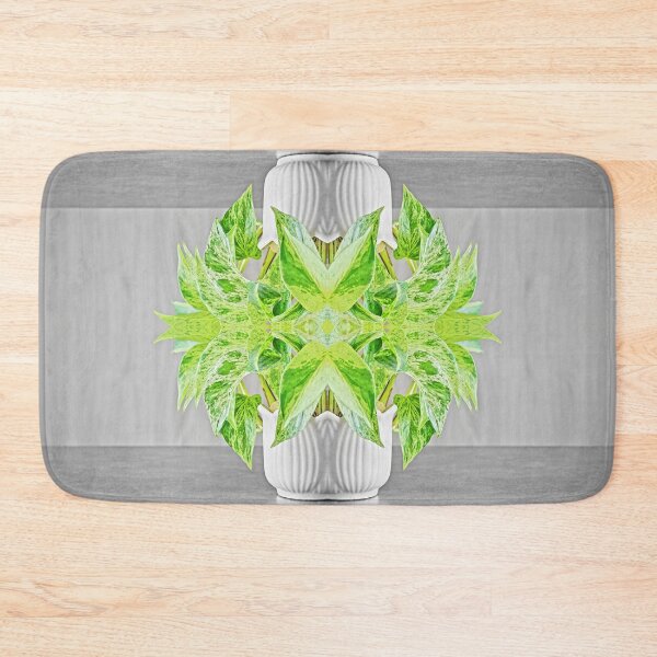 Item preview, Fresh green plant surreal shaped symmetrical kaleidoscope designed and sold by Grégory DUBUS.