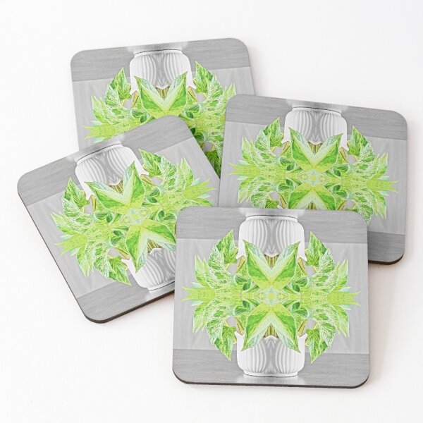 Item preview, Fresh green plant surreal shaped symmetrical kaleidoscope designed and sold by Grégory DUBUS.