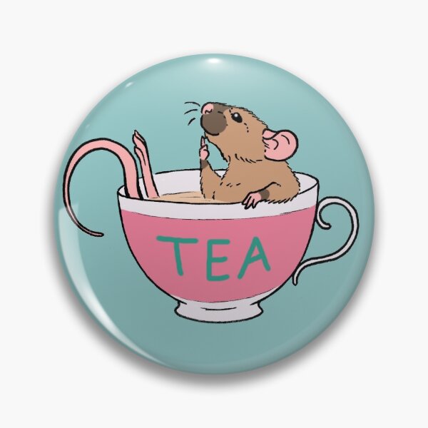 Item preview, Spill the Rat-Tea designed and sold by Holly Wells . Sweet Illustrations.