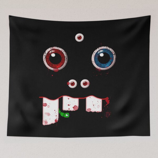 Item preview, Scary Bloody Toothy Monster Face Funny Halloween Gift designed and sold by r-silver.