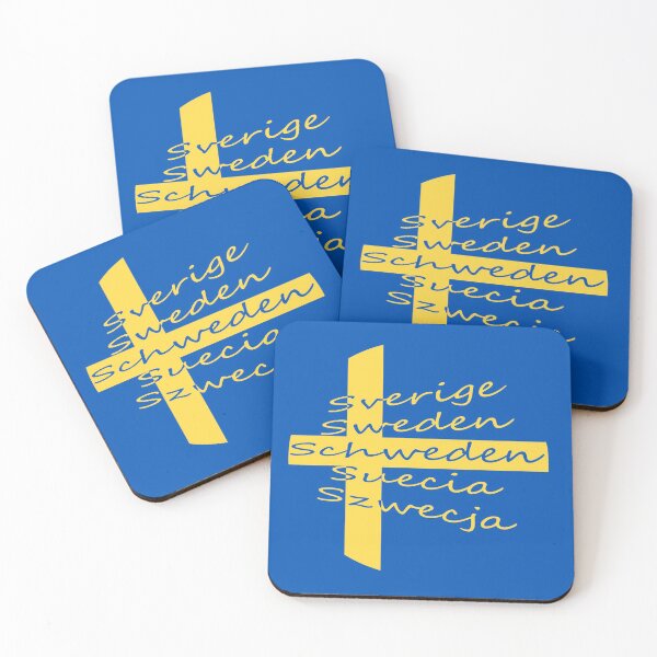 Item preview, Sweden flag national colors designed and sold by GR-ART.