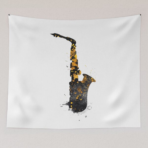 Item preview, Saxophone music art #saxophone designed and sold by JBJart.