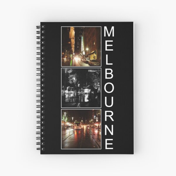 Aperçu de l'œuvre Melbourne brille la nuit créée et vendue par Linda Lees.