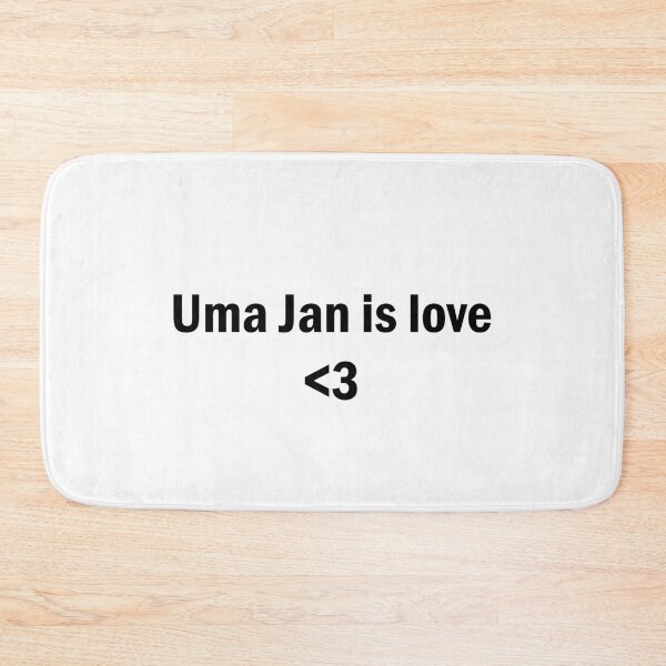 Item preview, Uma Jan is love <3 designed and sold by crecks.
