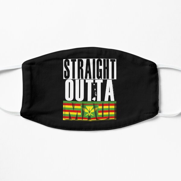 Straight Outta Maui Kanaka Maoli by Hawaii Nei All Day Mask