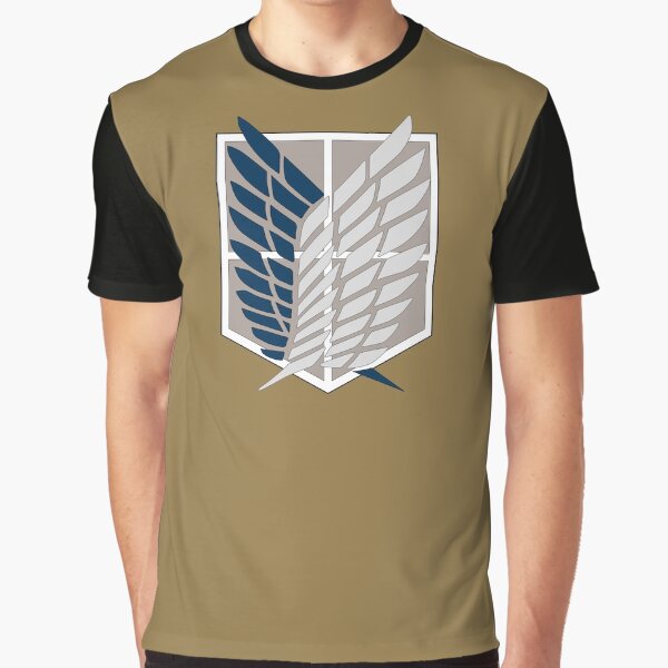 Shingeki no kyojin Camiseta gráfica
