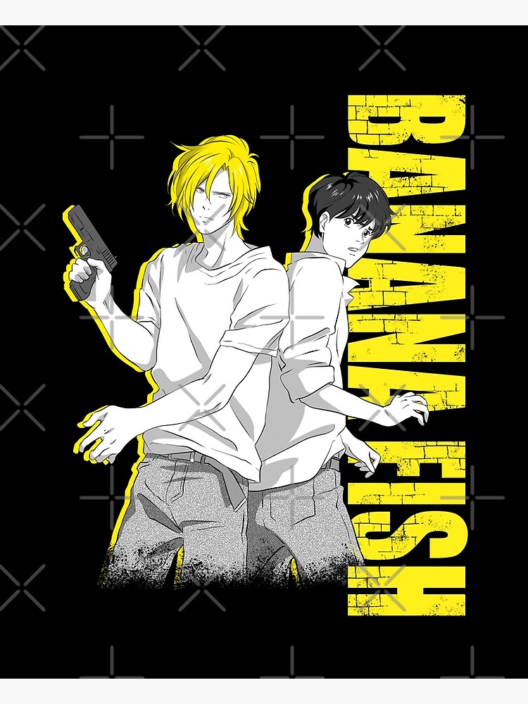 Ash Lynx, anime, banana, banana fish, fish, otaku, HD phone wallpaper