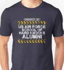 School of Hard Knocks - Air Force - Dark Colors Unisex T-Shirt