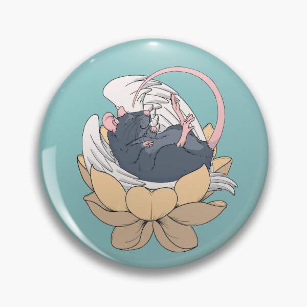 Item preview, Lotus Rat designed and sold by Holly Wells . Sweet Illustrations.