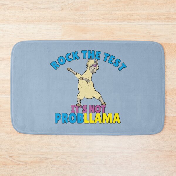 Item preview, Rock The Test Day It's Not Probllama Dabbing Llama Funny Inspirational Teacher Quote  designed and sold by alenaz.