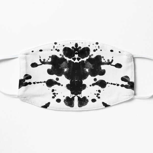 Inkblot 8 Flat Mask