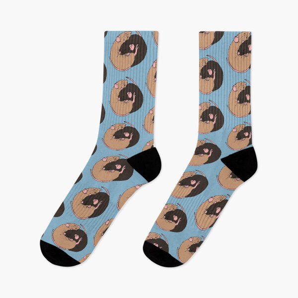 Item preview, Cuddling Rats Agouti and Black designed and sold by Holly Wells . Sweet Illustrations.