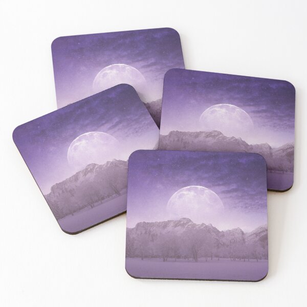 Item preview, snowy moonset designed and sold by Trigonal-art.