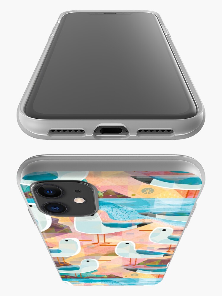 Alternate view of Seagulls on a Sunlit Shore iPhone Case & Cover