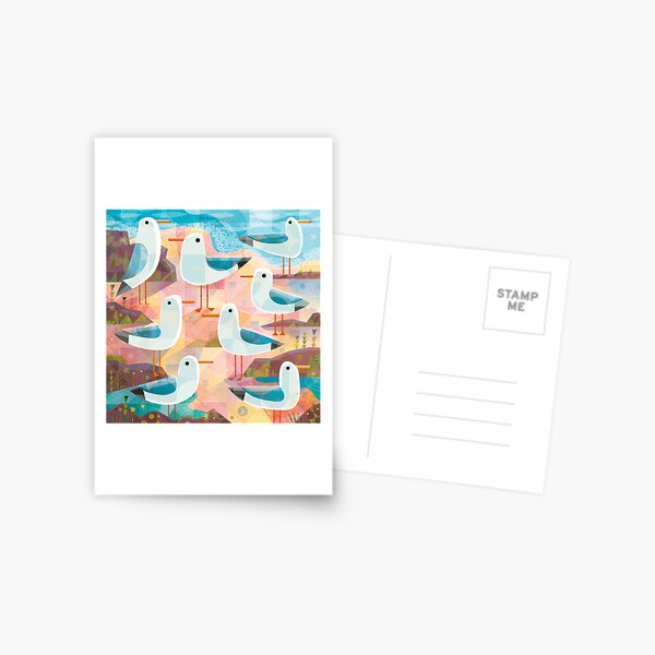 Item preview, Seagulls on a Sunlit Shore designed and sold by gklucas.