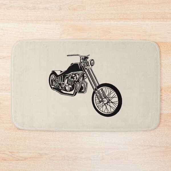 Item preview, Chopper / motorcycle 01_black designed and sold by RollOn.