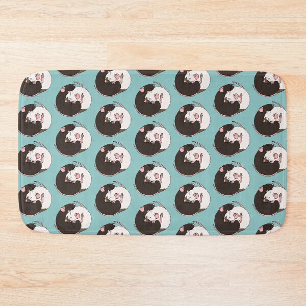Item preview, Cuddling Rats Siamese and Black designed and sold by Holly Wells . Sweet Illustrations.