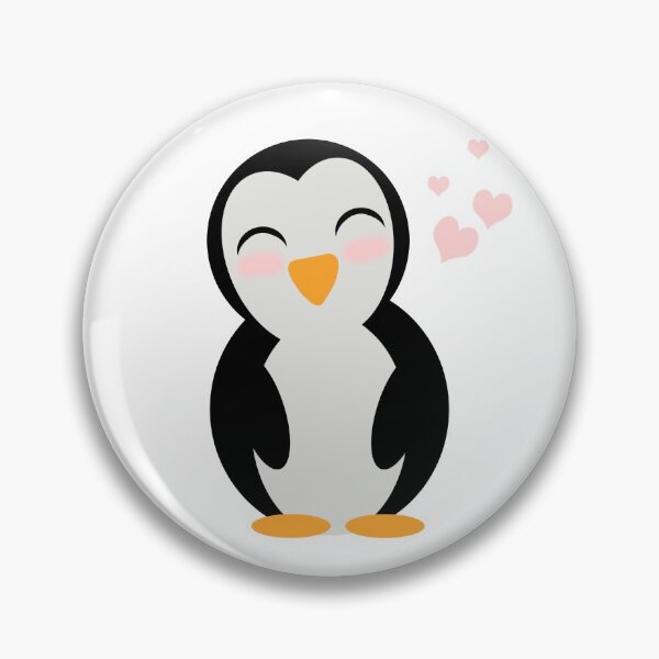Item preview, little penguin loves you (on white) designed and sold by ChrisChrossie.