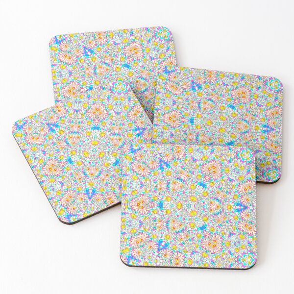 Item preview, Colorful Floral Pattern - Kaleidoscope designed and sold by primawm.