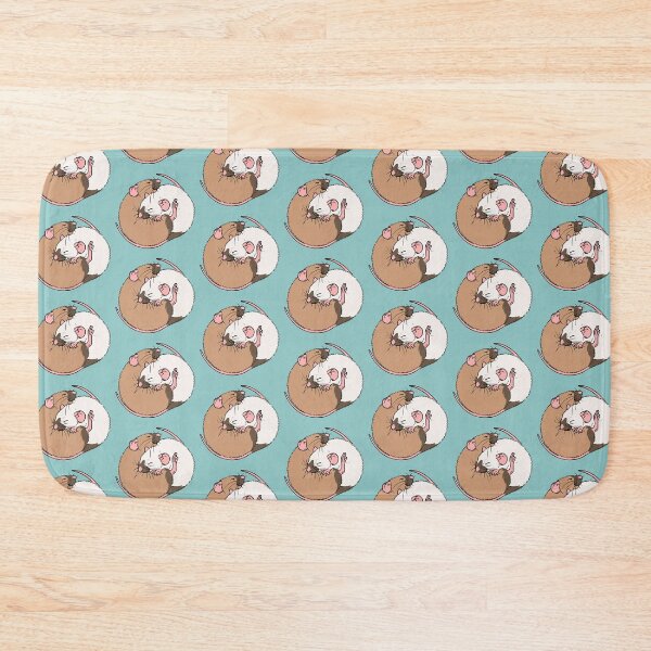 Item preview, Cuddling Rats Siamese and Burmese designed and sold by Holly Wells . Sweet Illustrations.