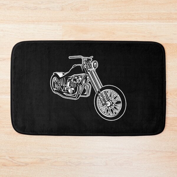 Item preview, Chopper / Motorcycle 01_white designed and sold by RollOn.