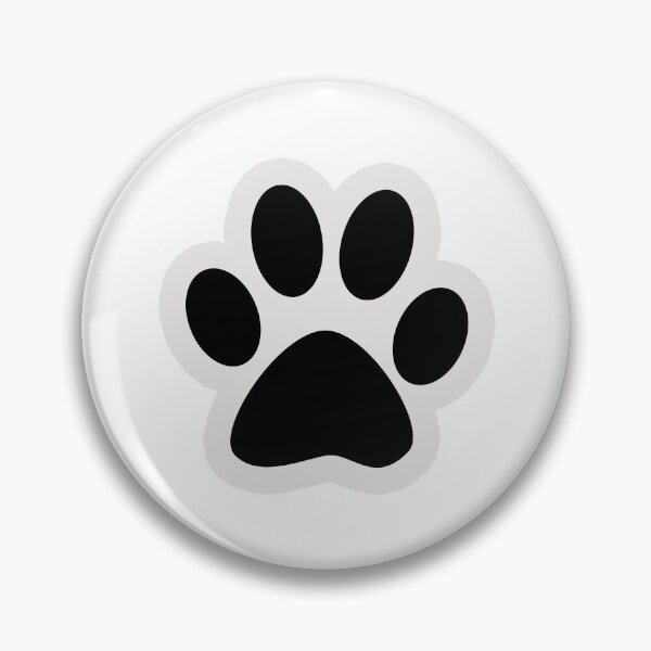 Item preview, Paw Emoji (on white) designed and sold by ChrisChrossie.