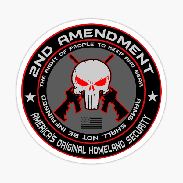 2nd Amendment Tactical Sticker