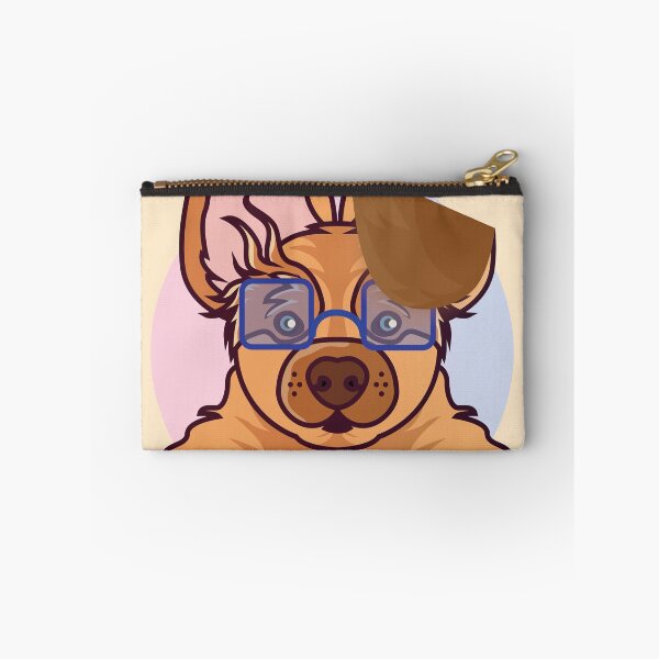 Item preview, Freaky Nerd Dog with Glasses designed and sold by FreakyAnimals.