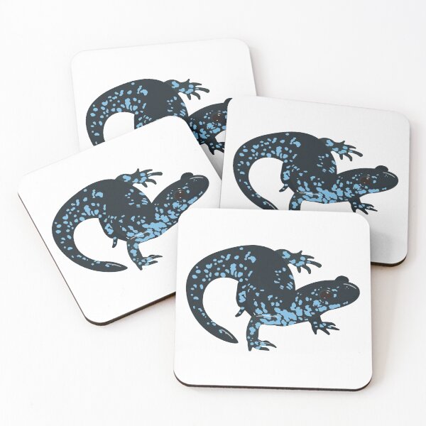 Item preview, Blue-Spotted Salamander - Ambystoma laterale designed and sold by Emma Pardini.
