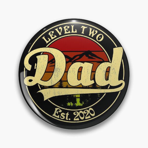 Item preview, Level 2 Dad Est 2020 designed and sold by NerdySherds.