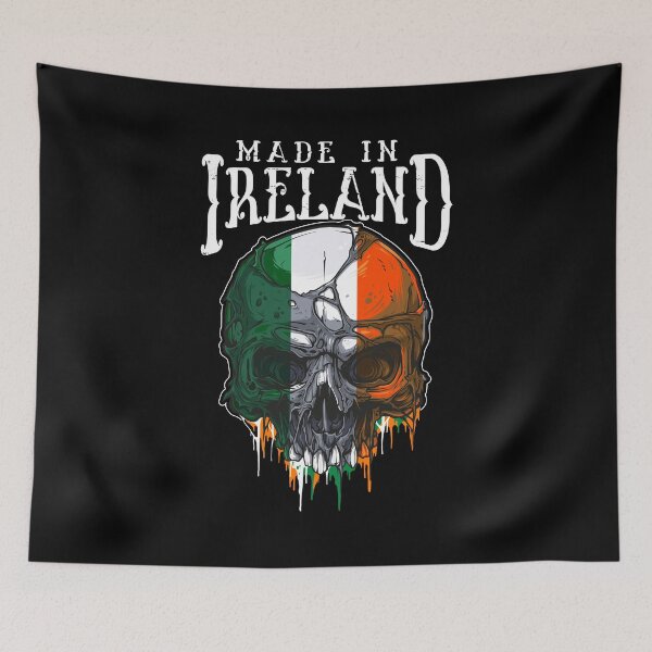 Item preview, made in Ireland skull design designed and sold by J AND J  PRINTS.