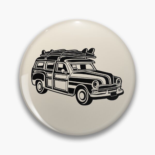Item preview, Chevy Cadilac Woodie / Vintage Kombi 01_black designed and sold by RollOn.