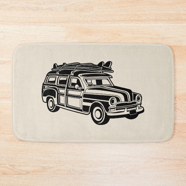 Item preview, Chevy Cadilac Woodie / Vintage Kombi 01_black designed and sold by RollOn.