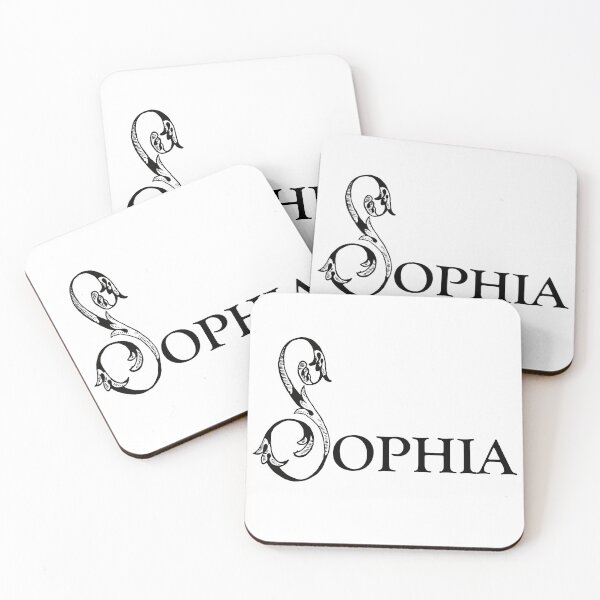 Item preview, Sophia name with an antique monogram S designed and sold by Vintage-TM.