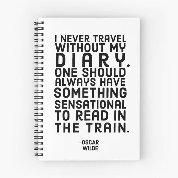 Item preview, Sensational Diary Quote designed and sold by shminoa.