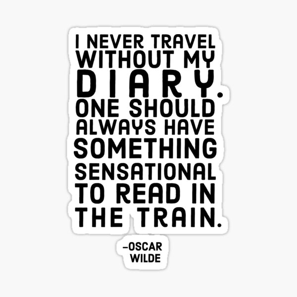 Item preview, Sensational Diary Quote designed and sold by shminoa.