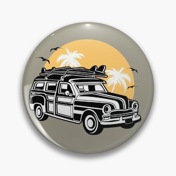 Item preview, Chevy Cadilac Woodie / Vintage Kombi 01_dreifarbig designed and sold by RollOn.