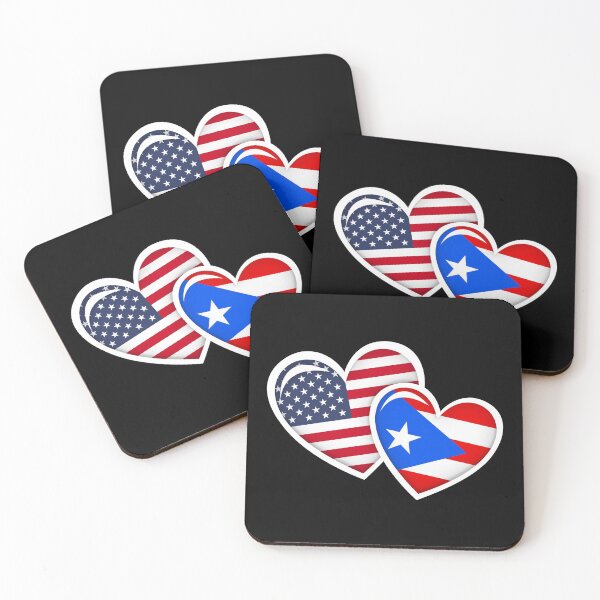 Item preview, Kopie von PHILIPPINE AMERICAN HEARTS WITH FLAGS designed and sold by designdistiller.