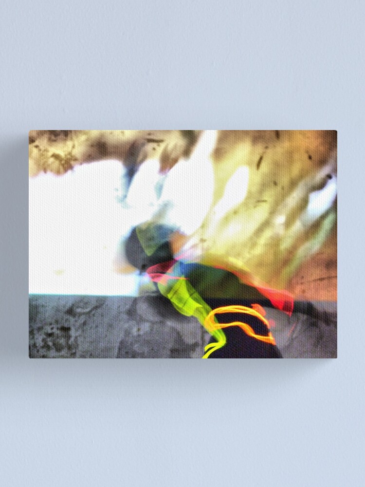 Alternate view of Abstractamente tests Canvas Print