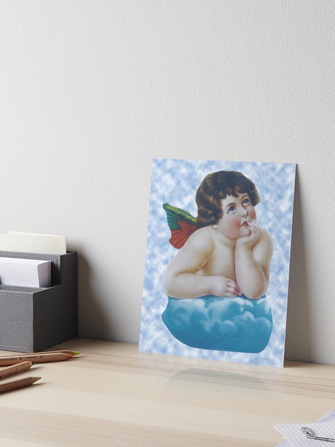 【極希少】Cherub Angel cards for children【絶版】 Amazon｜Raphael Single Cherub Angel宗教壁画像8 x 10アート