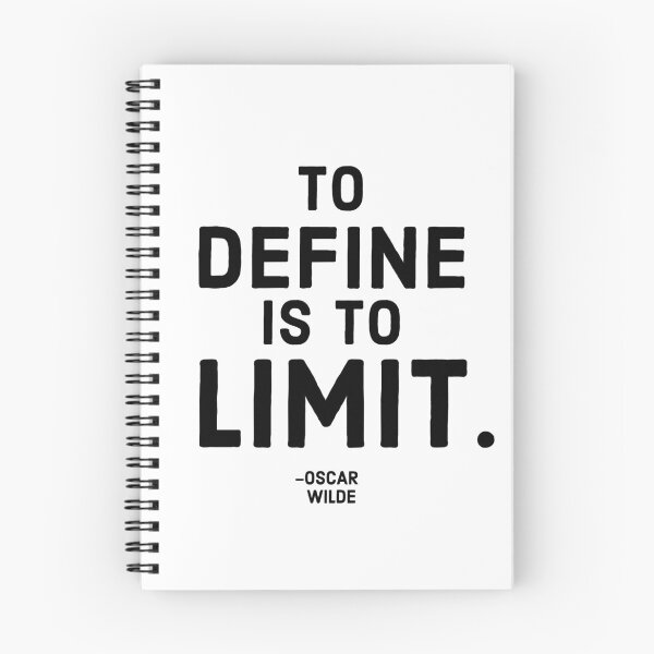 Item preview, To Define Is To Limit, Oscar Wilde, Quote designed and sold by shminoa.